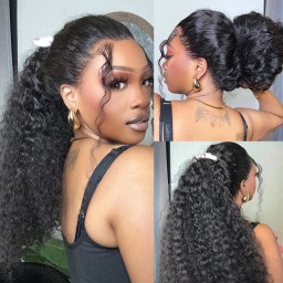 water wave 360 glueless wig