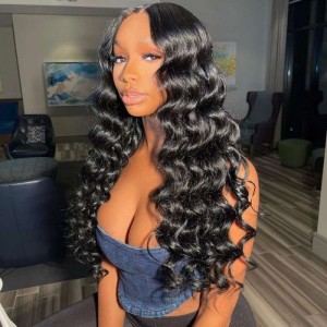 Wigfever Loose Deep Wave HD 13*4 Lace Front Human Hair Wigs