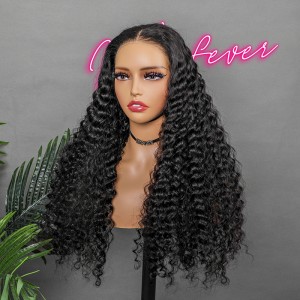 Wigfever Wear & Go Wigs Deep Wave preplucked HD Glueless Lace Closure Wig
