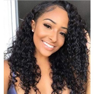 Wigfever 13x6 Deep Wave Lace Front Wigs Human Hair 180% Density Brazilian Human Hair Wig with Baby Hair