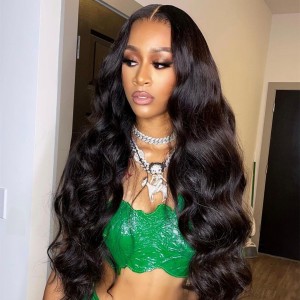 Wigfever Wear Go Wig  Body Wave 180% Density Glueless Human Hair HD Lace Closure Wigs