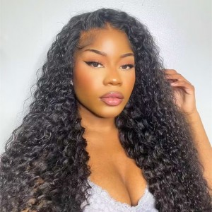 Wigfever Wear & Go Wigs Deep Wave preplucked HD Glueless Lace Closure Wig