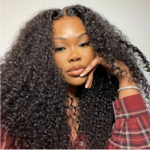 Wigfever Kinky Curly 13*4 Frontal HD Glueless Lace Wig - 180% Density