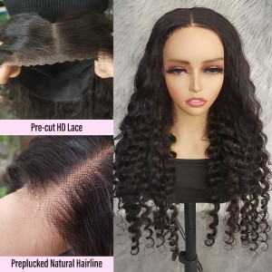 Wigfever Wear Go Glueless Wig Loose Deep Wave 180% Density HD Lace Closure Wig