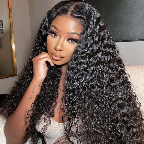 lace front kinky curly wig